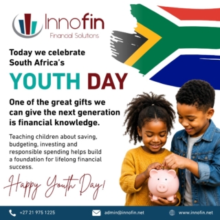 Today we celebrate South Africa's youth and the leaders of tomorrow.
One of the greatest gifts we can give the next generation is financial knowledge.
Teaching children about saving, budgeting, investing, and responsible spending helps build a foundation for lifelong financial success.
Happy Youth Day, South Africa.
#YouthDay #SouthAfrica #FinancialLiteracy #FinancialEducation #FutureLeaders #InnofinFinancialSolutions