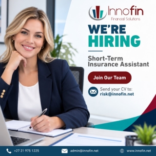 𝐀𝐫𝐞 𝐘𝐨𝐮 𝐖𝐡𝐚𝐭 𝐖𝐞 𝐚𝐫𝐞 𝐋𝐨𝐨𝐤𝐢𝐧𝐠 𝐅𝐨𝐫?

We are looking for a proactive and organised Short-Term Insurance Assistant to join our team.

The ideal candidate will support our brokers and administrators with day-to-day policy management, client service, and underwriting administration.

𝐊𝐞𝐲 𝐑𝐞𝐬𝐩𝐨𝐧𝐬𝐢𝐛𝐢𝐥𝐢𝐭𝐢𝐞𝐬:
Assist with quotations, policy amendments, renewals, and cancellations
Handle client queries professionally and efficiently
Maintain accurate documentation and policy records
Liaise with insurers and service providers
Provide general administrative support to the short-term team

𝐑𝐞𝐪𝐮𝐢𝐫𝐞𝐦𝐞𝐧𝐭𝐬:
Matric certification
RE5 and relevant qualification (advantageous)
Experience in short-term insurance administration
High attention to detail and ability to work under pressure
Computer literate (industry systems an advantage)
Positive attitude and willingness to learn

All CV's can be sent to risk@innofin.net